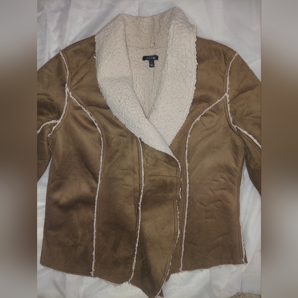 New Suede Shearling Coat